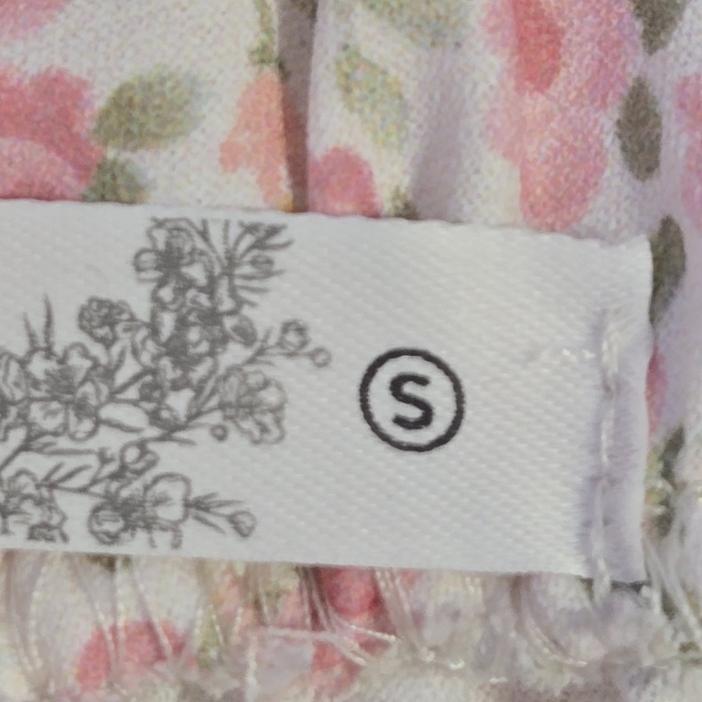 Alter'd State Pink Floral Midi Skirt Size‎ S Spring Cottagecore Coquette Boho - Picture 7 of 11